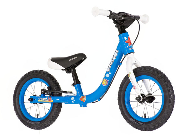 Bicikl kids visitor gur gur 12" alu 7" v-brake  95-115cm (12") plavi