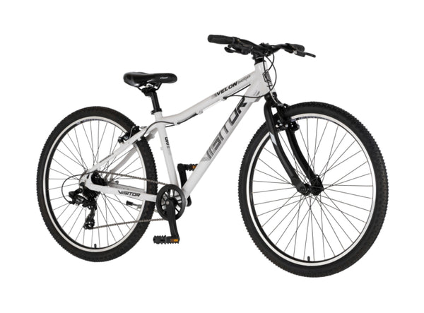 Bicikl mtb visitor proxy 26" tvrda alu 13" v-brake  8 brzina 132-155cm (xs) bela