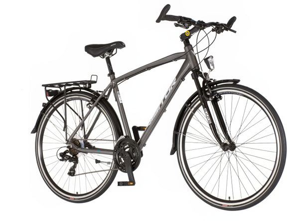 Bicikl tour visitor terra man 28" amortizer alu 21" v-brake   21 brzina 167-192cm (l/xl) sivi
