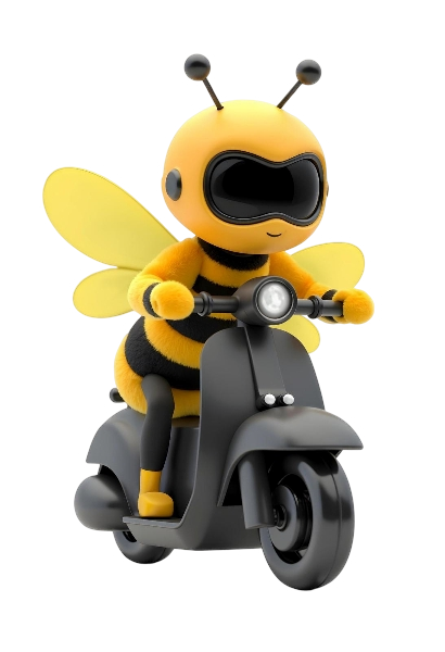 BeeBike mascot